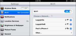 Почему не работает Wi Fi на iPad