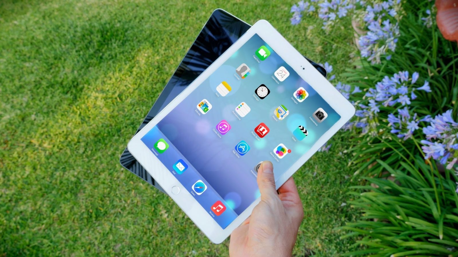 iPad Air 2 удобно пользоваться везде